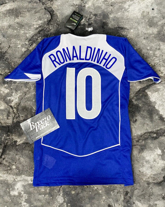 Brazil Away Shirt Men’s - Ronaldinho 10